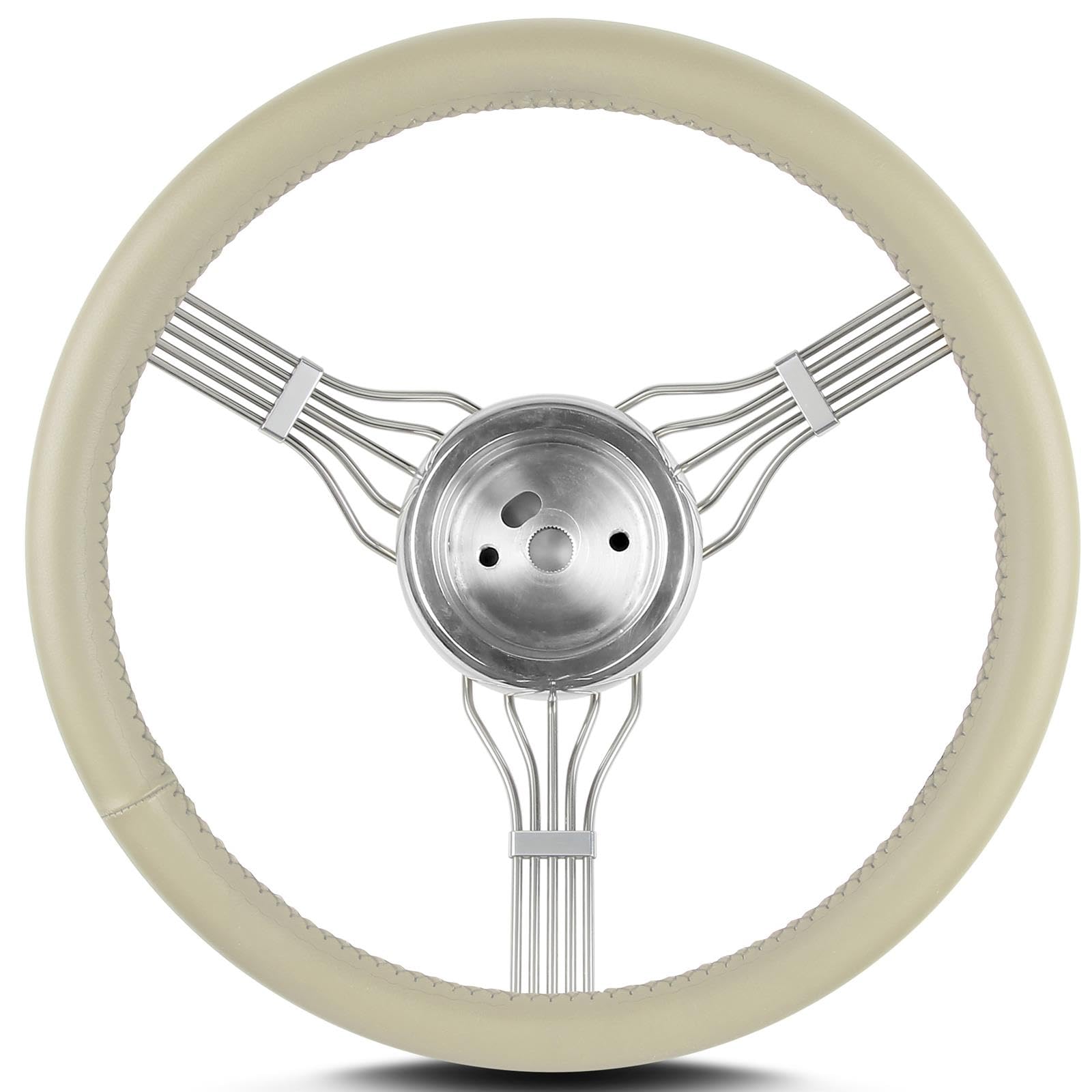 Banjo Lecarra 55413 15" W/Flaming River Hub Bone