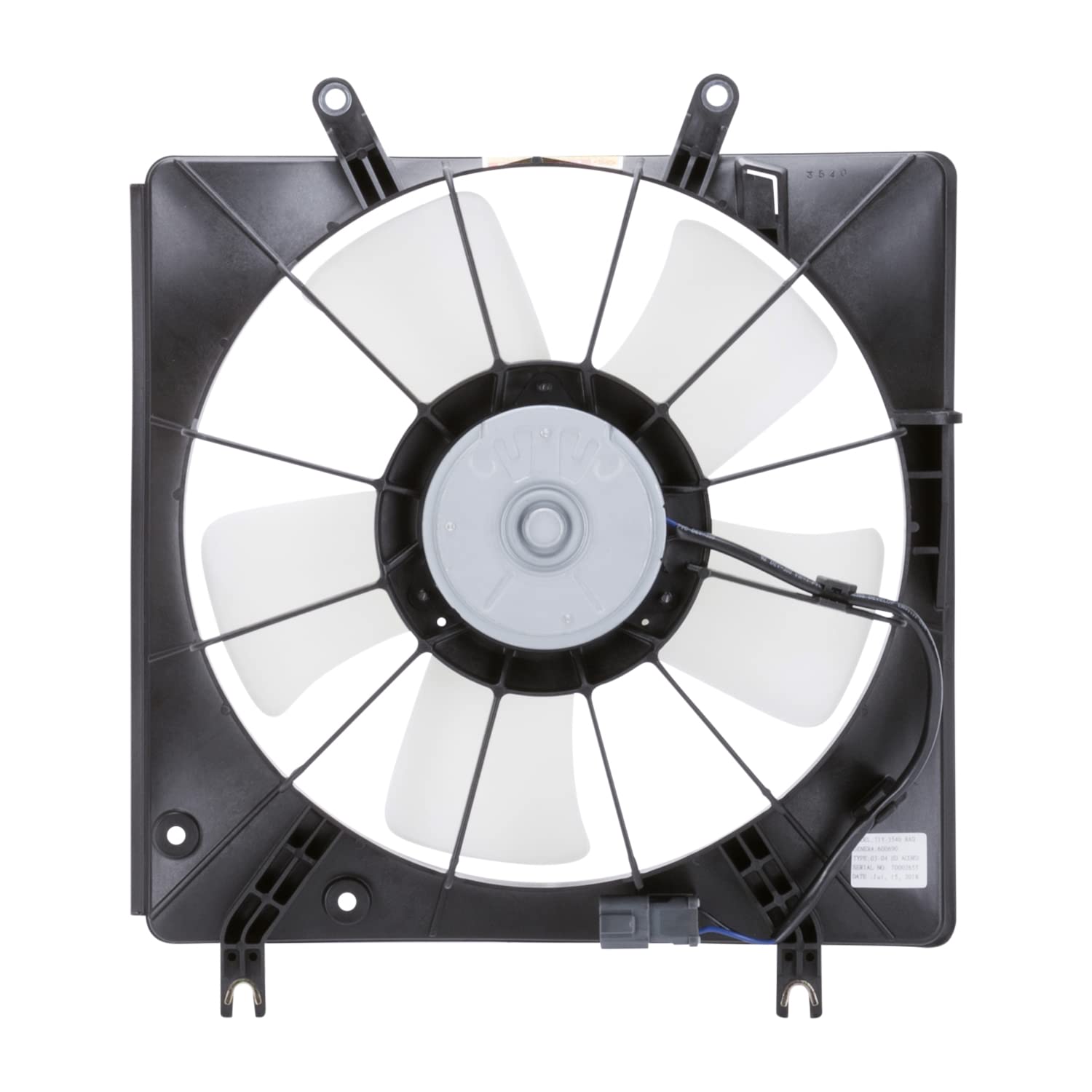 Cooling Fan Assembly TYC 600690 Compatible with 2003-2007 Honda Accord
