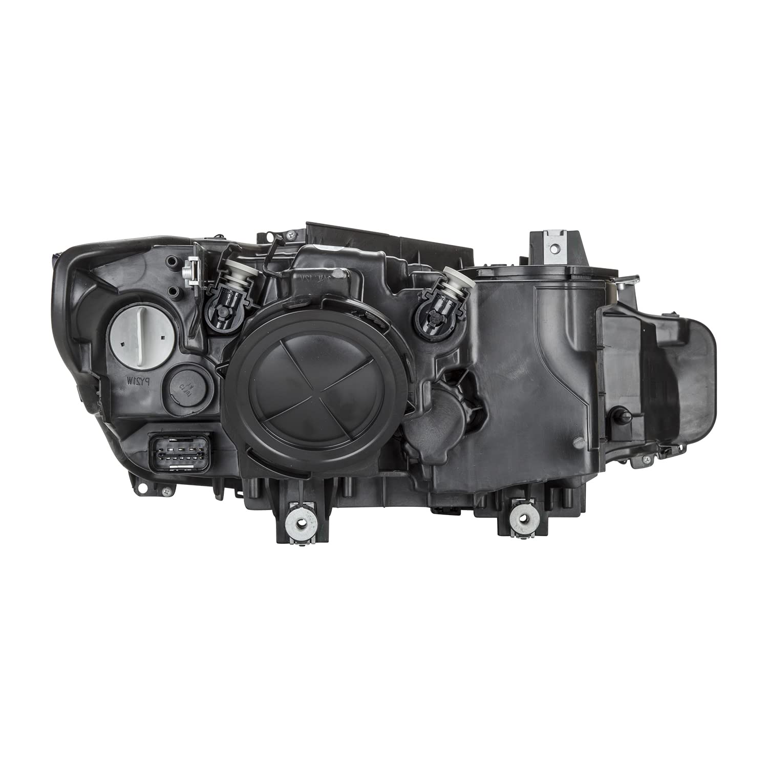 Left TYC Headlight Assembly Compatible with 2012-2015 BMW 3 Series