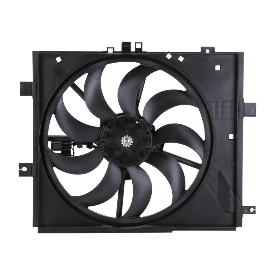 Compatible TYC 622770 with NISSAN Versa Replacement Cooling Fan Assembly, Black