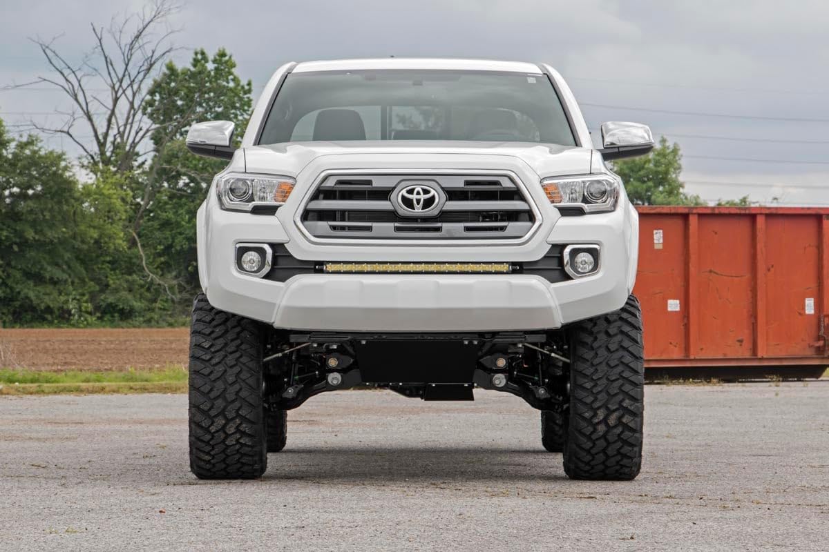 Rough Country 6” Suspension Lift Kit with N3 Rear Shocks & N3 Struts for Toyota Tacoma (2005–2015) - Balanced Suspension System for Road Comfort & Trail Readiness