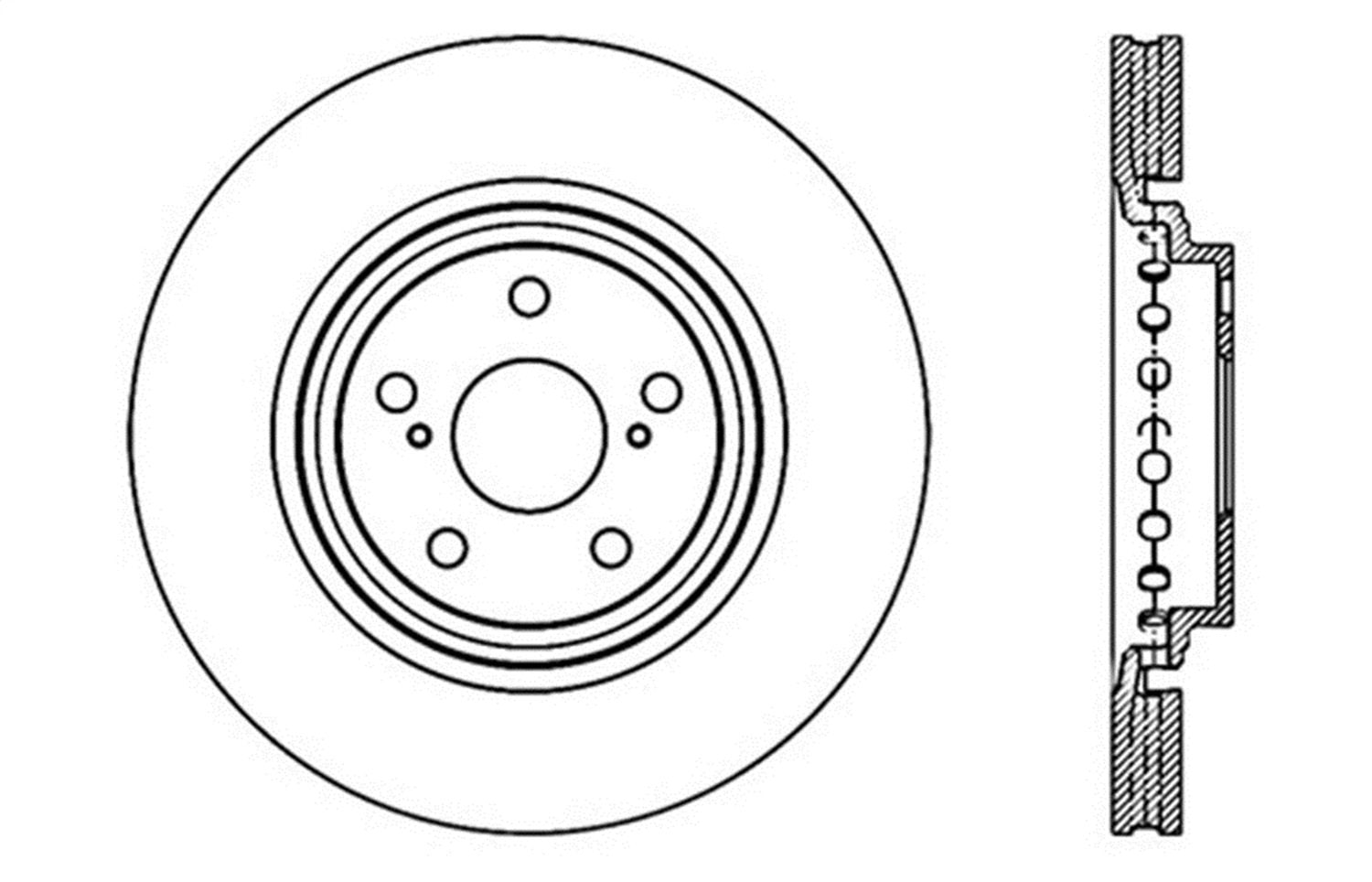 Brake Rotor StopTech (128.44158CL)