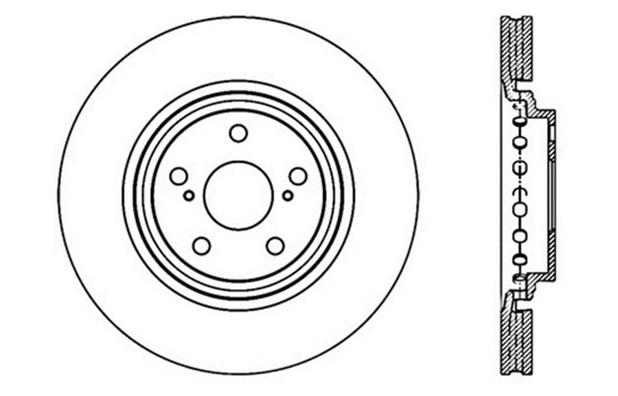 Brake Rotor StopTech (128.44158CL)
