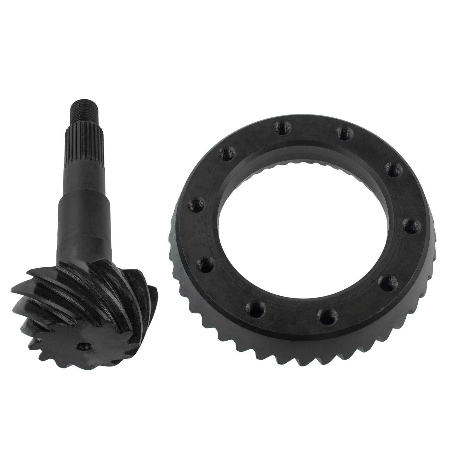 Differential Ring & Pinion Motive Gear G875342X For GM 7.5"/7.625" 10-Bolt & 7.6" IFS Axles Ratio 3.42, 10-Bolt 27 Spline 12 Pinion & 41 Ring Tooth Fits GM Cars/Trucks, Replaces YG GM7.5-342T GM75342T