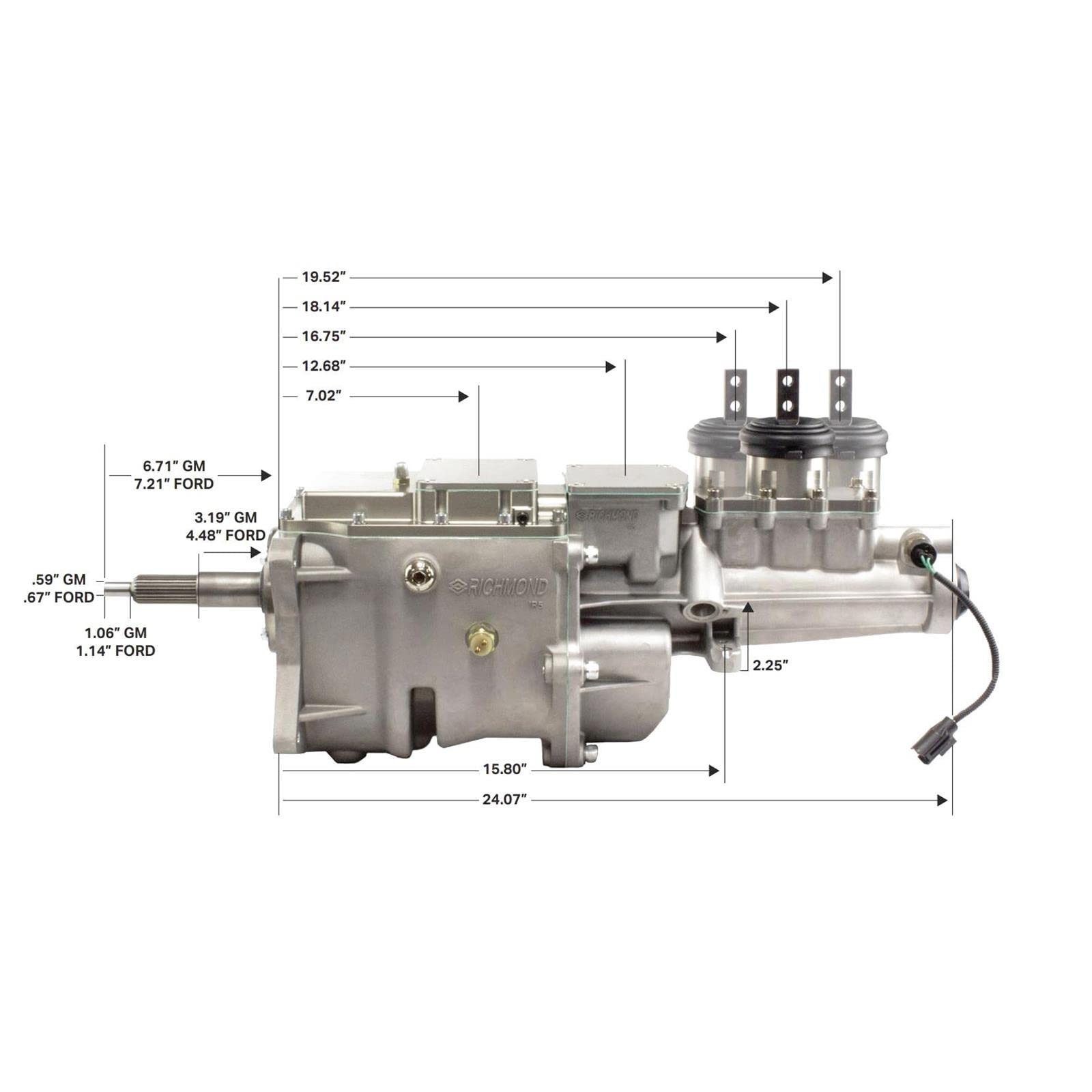 FORD RGI5 COMPATIBLE WITH .82 OD REAR DUAL