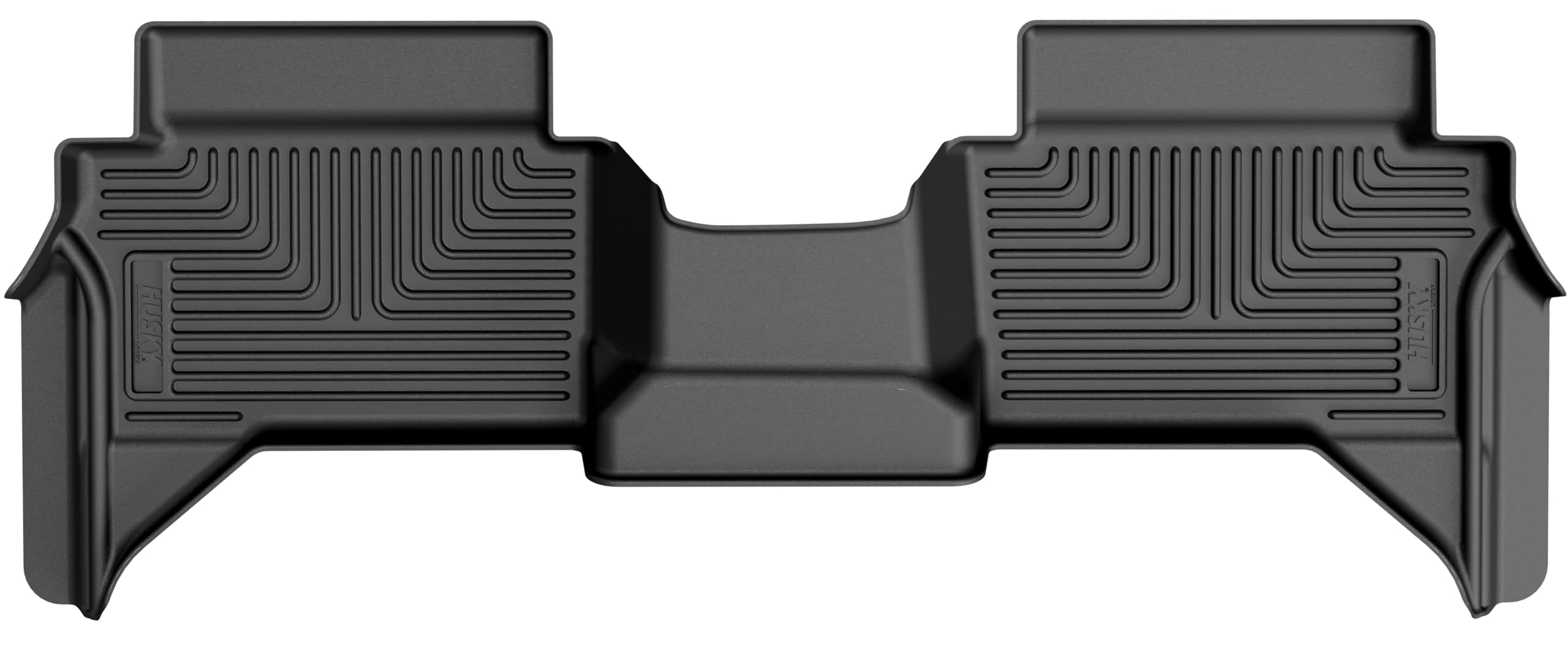 Husky Liners Floor Mats X-act Contour | Fits 2024-2025 Toyota Tacoma, Double CAB ONLY (Excludes Hybrid) | 2nd Row, 1-pc Black - 54591