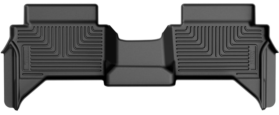Husky Liners Floor Mats X-act Contour | Fits 2024-2025 Toyota Tacoma, Double CAB ONLY (Excludes Hybrid) | 2nd Row, 1-pc Black - 54591