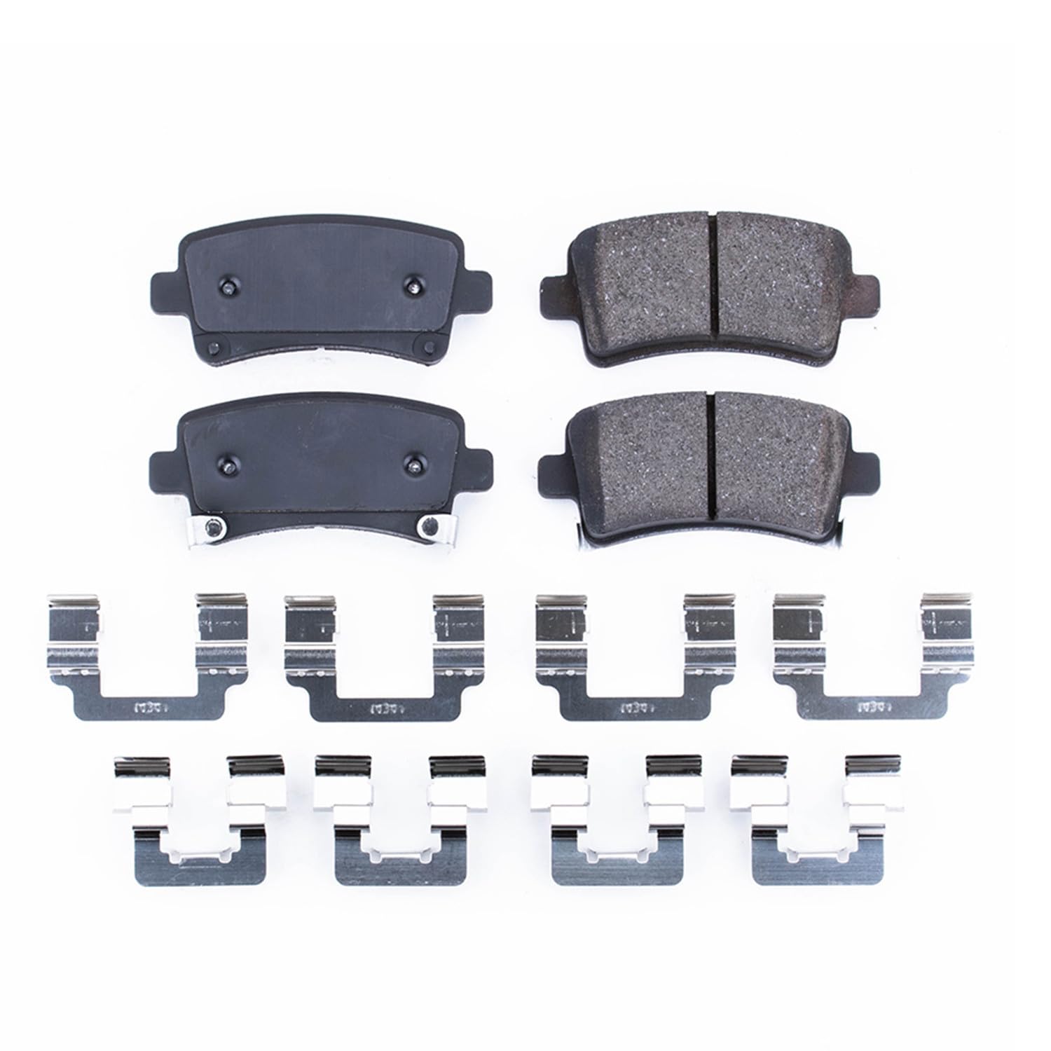 Power Stop Front Brake Kit For Buick 2010 Allure |LaCrosse 2010-16 |Regal 2011-17 |Cadillac XTS 2013-19 |Chevrolet Impala 2014-20 - Ceramic Brake Pads With Installation Hardware, 17-1430