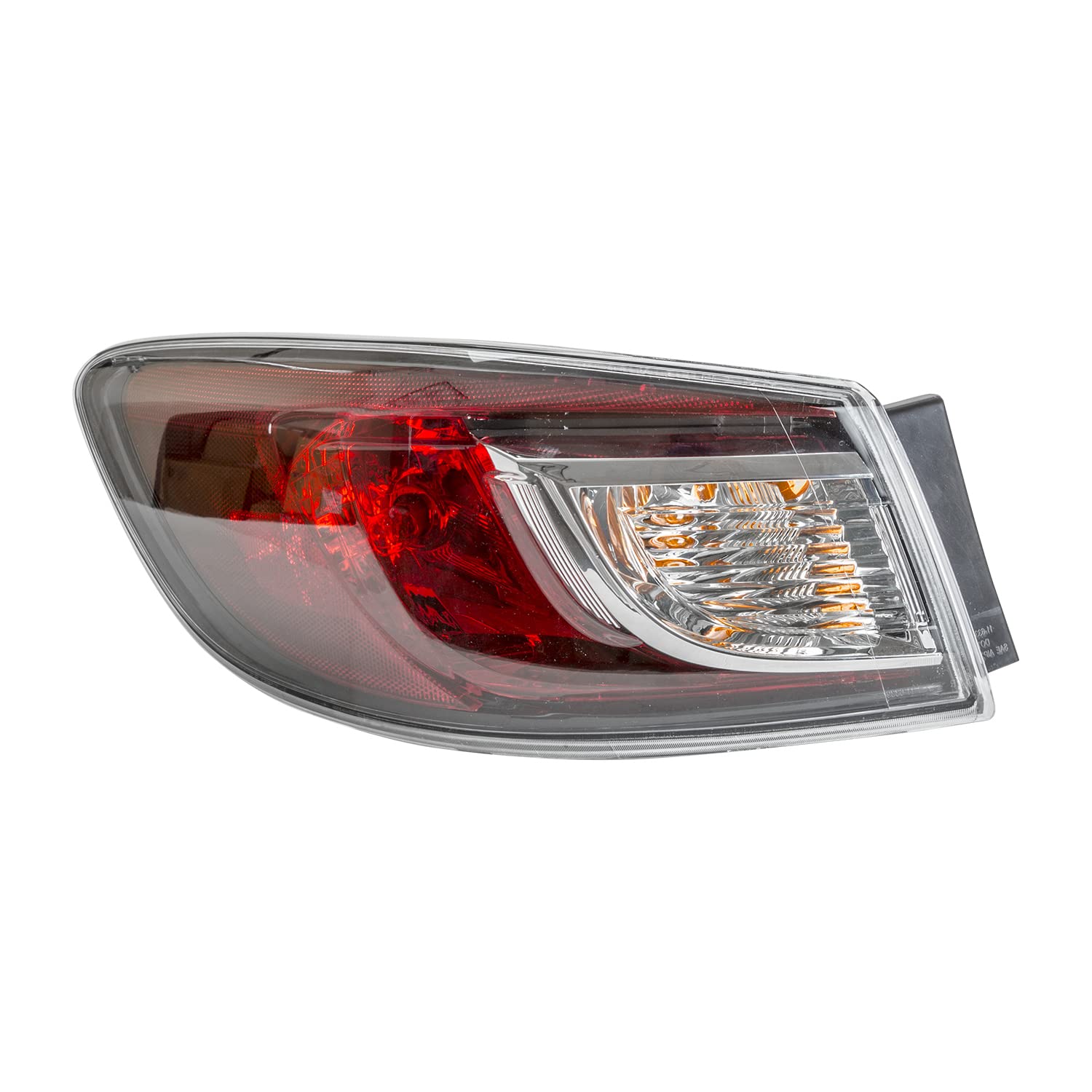 Left TYC Tail Light Assembly Compatible with 2010-2013 Mazda Mazda3