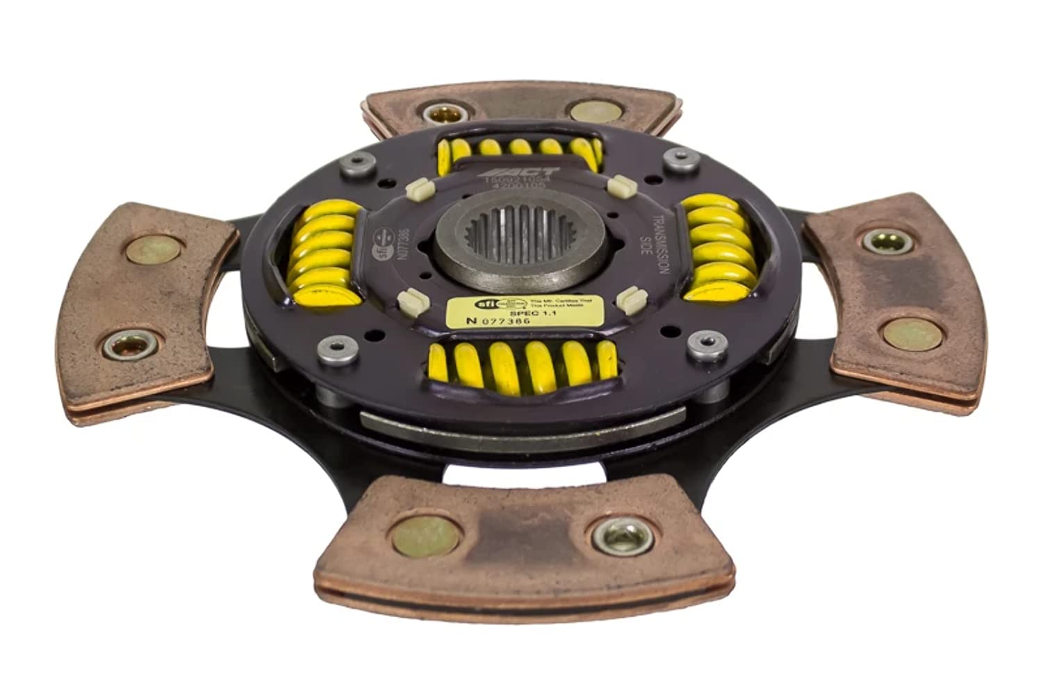4-Pad ACT 4200105 Sprung Race Clutch Disc