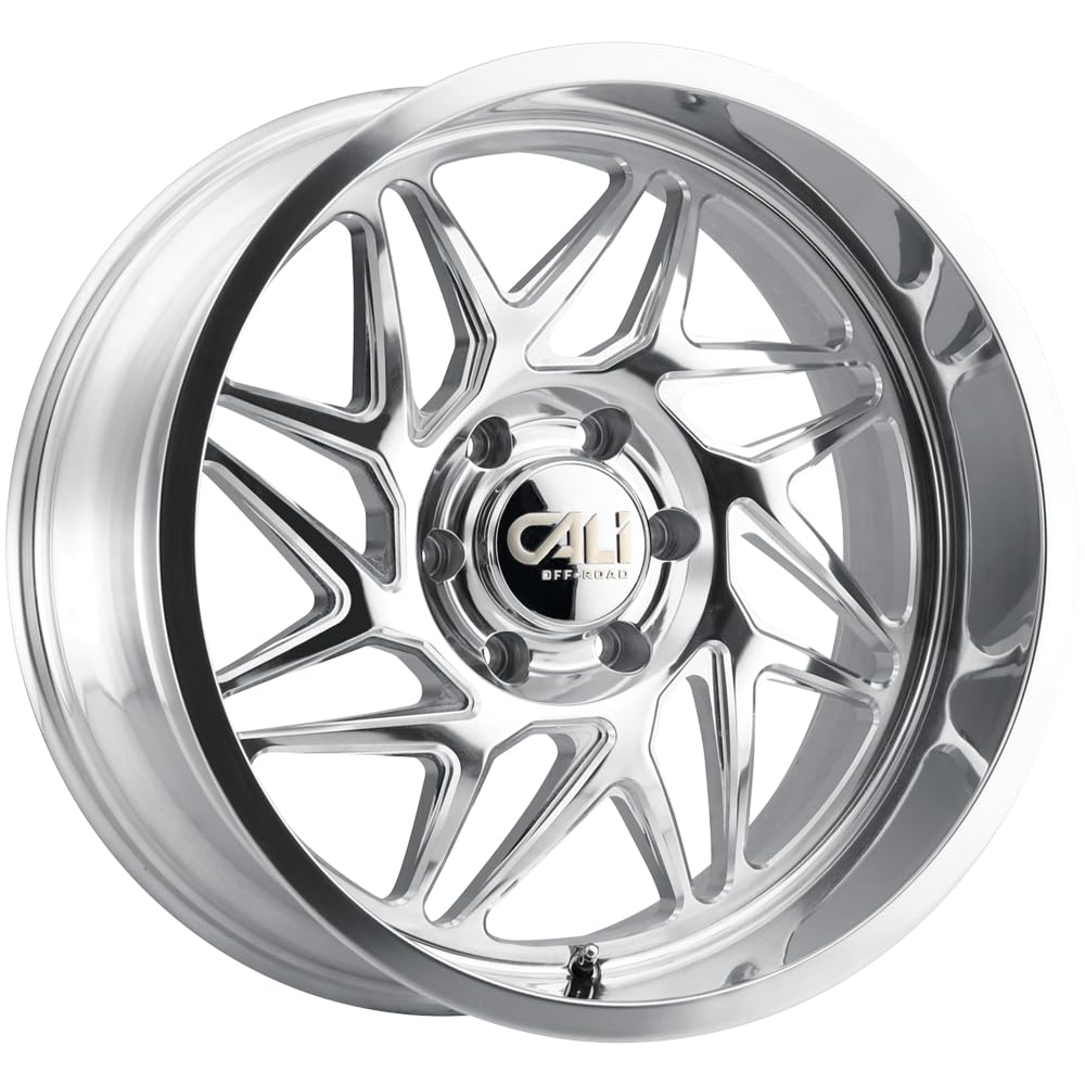 GEMINI CALI OFF-ROAD Gloss Black Wheel with Painted (20 x 12. inches /6 x 139 mm, -51 mm Offset)