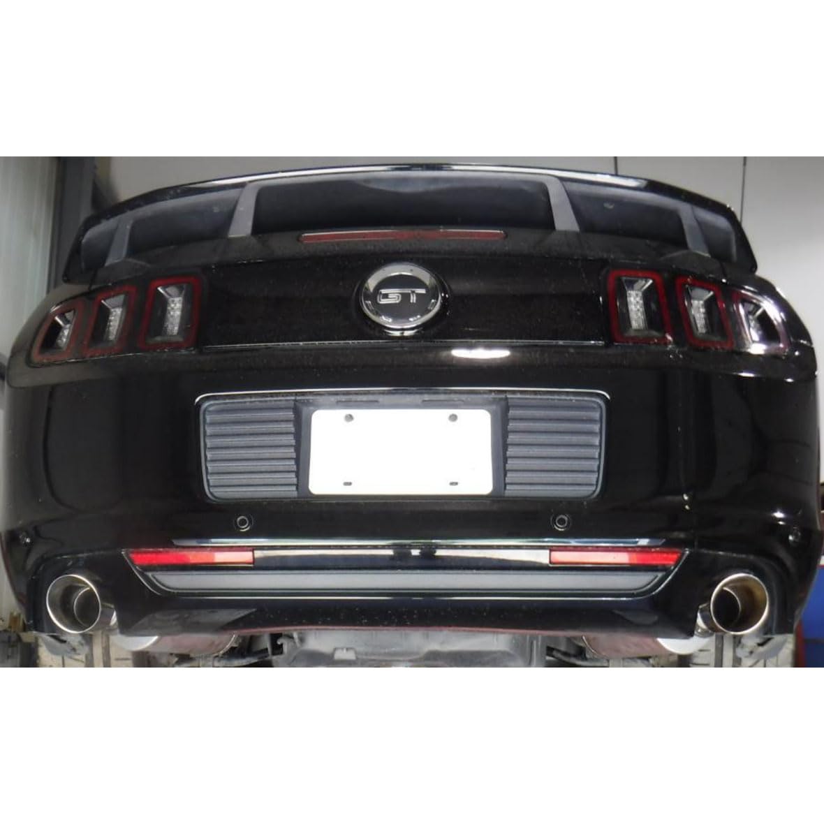 11-14 Ford Mustang GT MBRP 5.0 3in Dual Muffler Axle Back Split Rear Alum Exhaust System