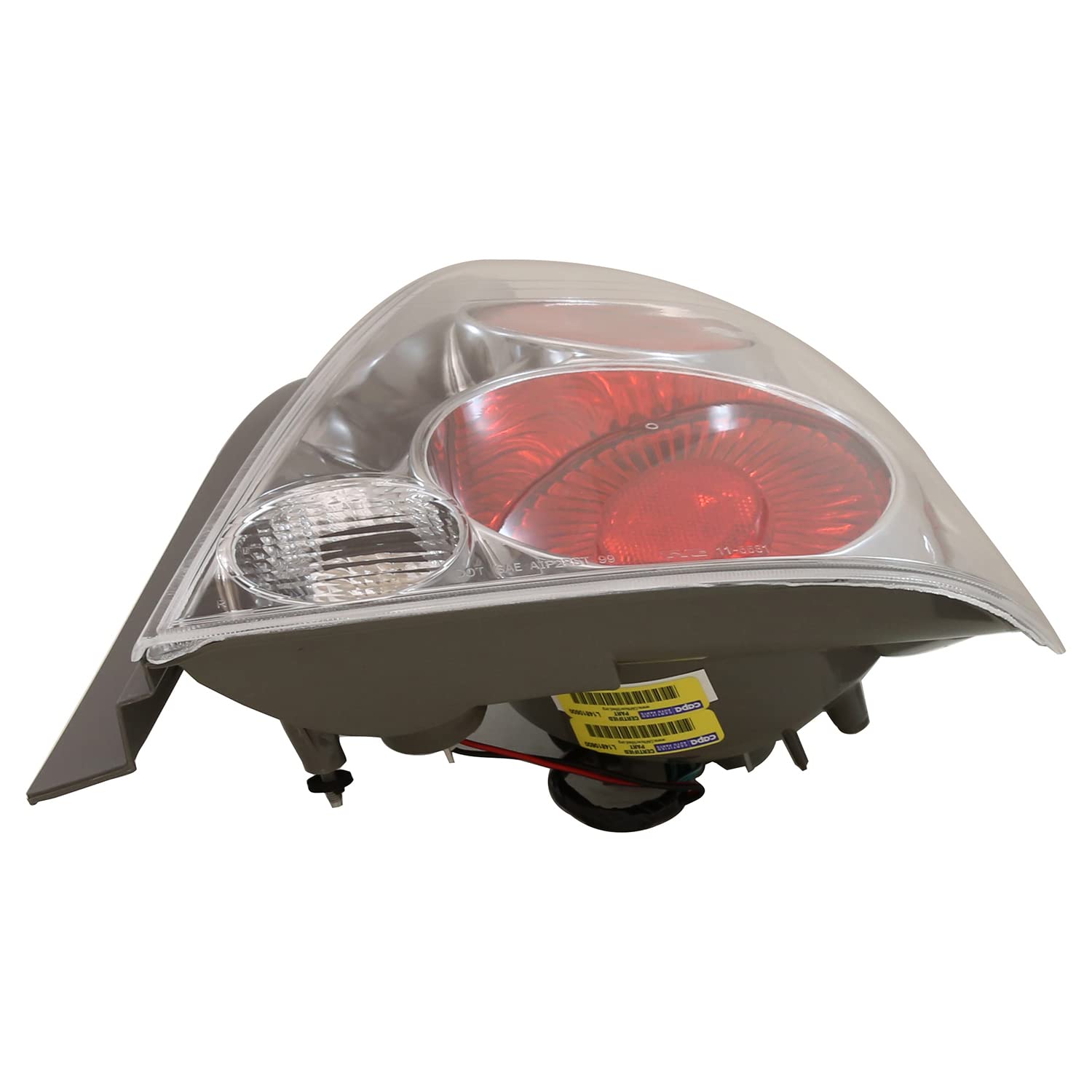 Right TYC Tail Light Assembly Compatible with 2005-2006 Nissan Altima
