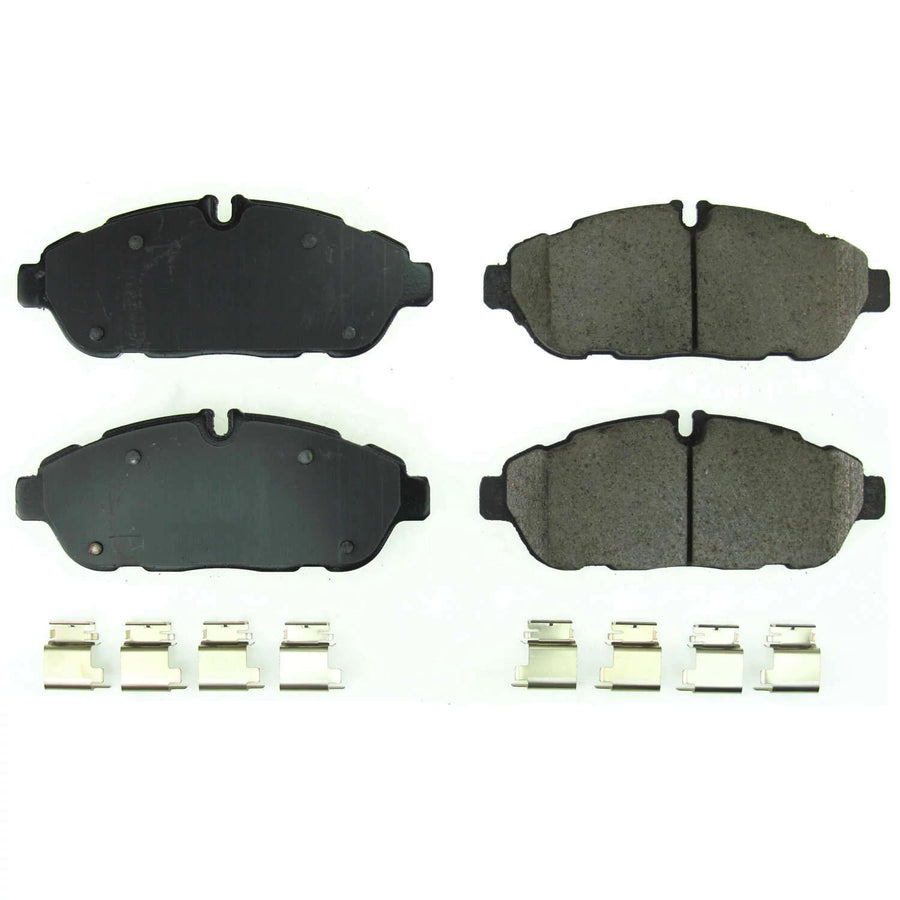 Power Stop Z17 17-2301 Clean Ride Front Ceramic Brake Pads with Hardware For Ford Transit-150, Ford Transit-250, Ford Transit-350, Ford Transit-350 HD [Model Specific]