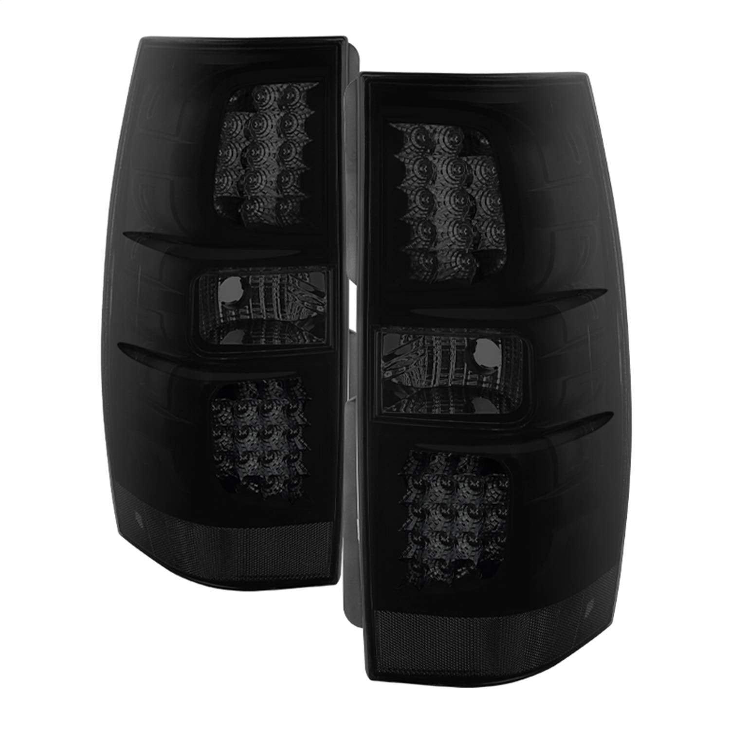 Tail Light Xtune ALT-JH-CSUB07-LED-G2-BSM (Chevy Suburban/Tahoe 07-14 / GMC Yukon/Yukon Denali 07-14 - LED s - Black Smoked)