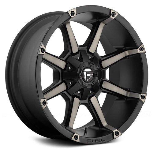 D556 Fuel Offroad COUPLER Black Wheel with Painted and tpms (18 x 9. inches /8 x 170 mm, 1 mm Offset)