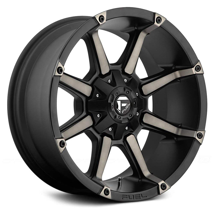 D556 Fuel COUPLER Black Wheel with Painted and tpms (20 x 10. inches /8 x 170 mm, -24 mm Offset)