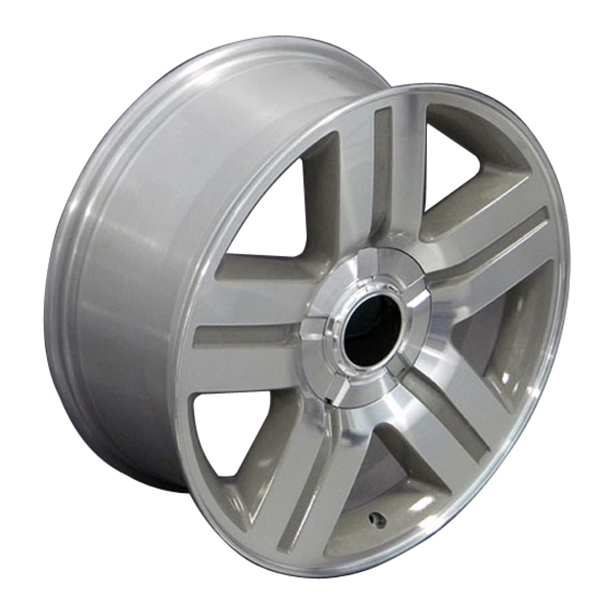 CV84-20085-6550-31MS OE Wheels: 20" Replica Wheel Cv84 Fits Chevrolet Silverado 20X8.5 Silver Wheel