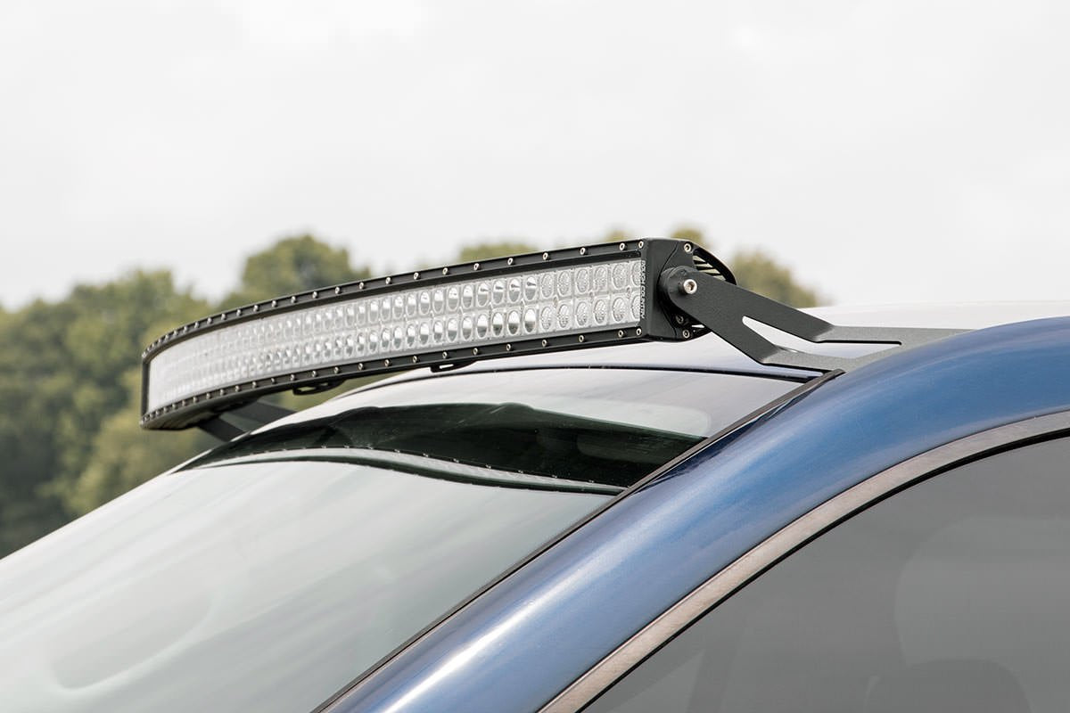 54" Rough Country Curved LED Windshield Brackets for 02-08 Dodge 1500-70538