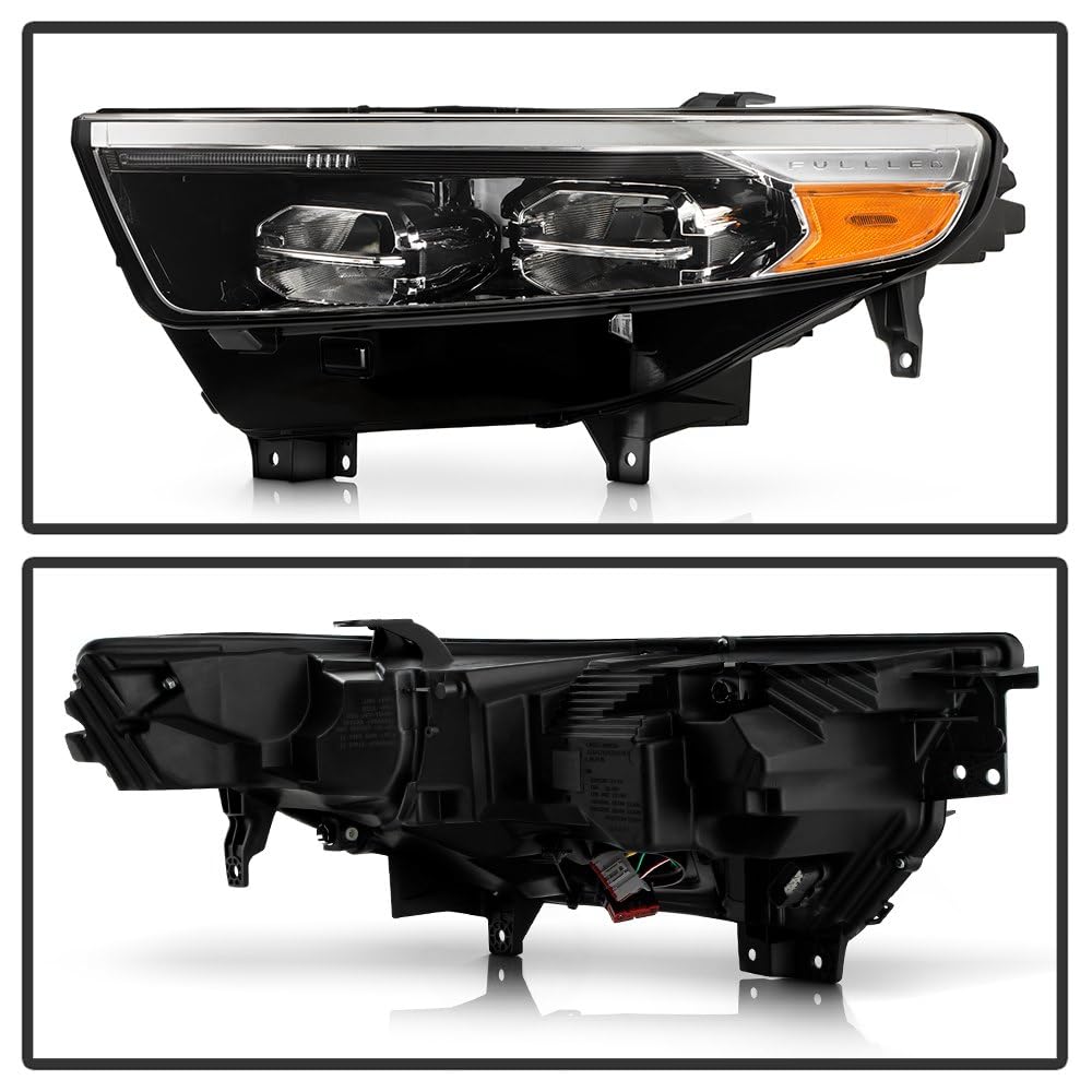 Ford Explorer 20-22 Base Model Full LED Non-DRL Headlight - OE Spyder Left