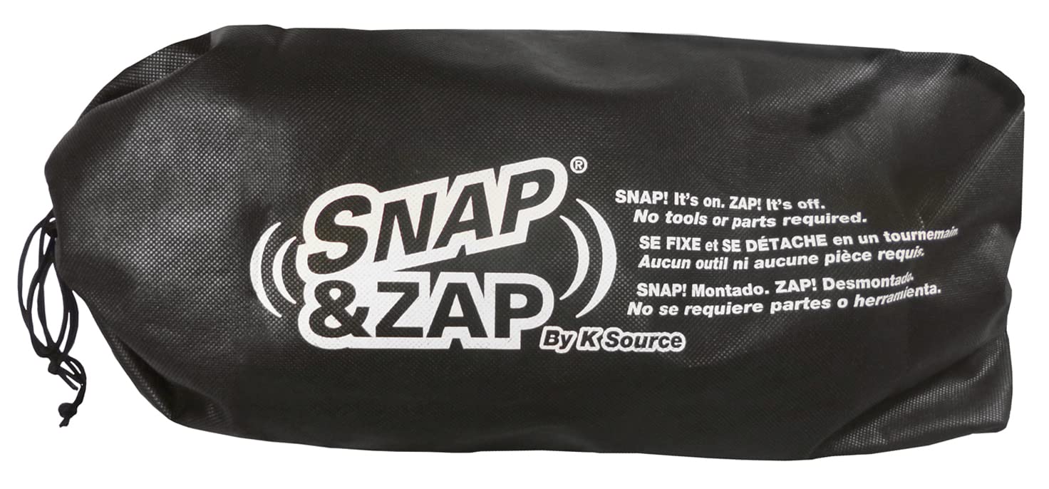 K SOURCE 81850 Snap & Zap Custom Fit Towing Mirror for 2015-2020 F150, Patented