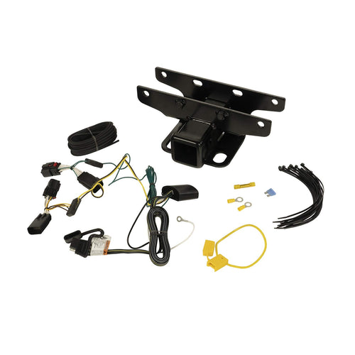 Trailer Hitch Kit Rugged Ridge 11580.57, Wiring Harness; 18-Current Jeep Wrangler JL