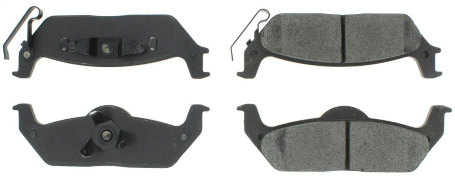 Rear StopTech 308.10120 Brake Pads with Shims and Hardware