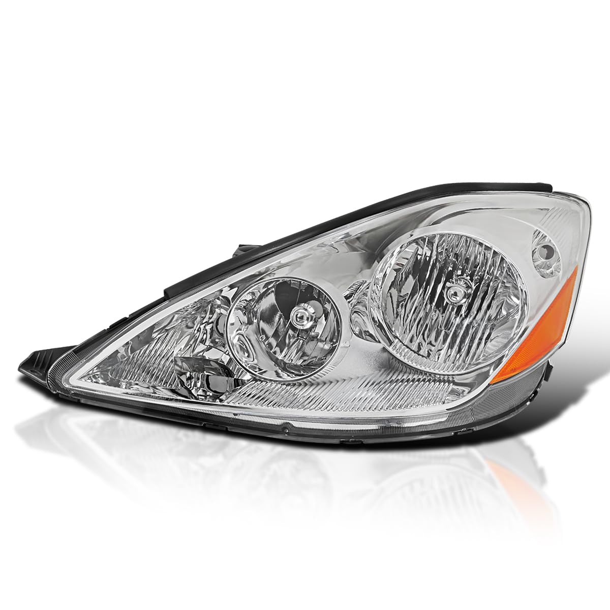 Driver Side Left Chrome Headlight Spec-D Tuning Compatible with 2006-2010 Toyota Sienna