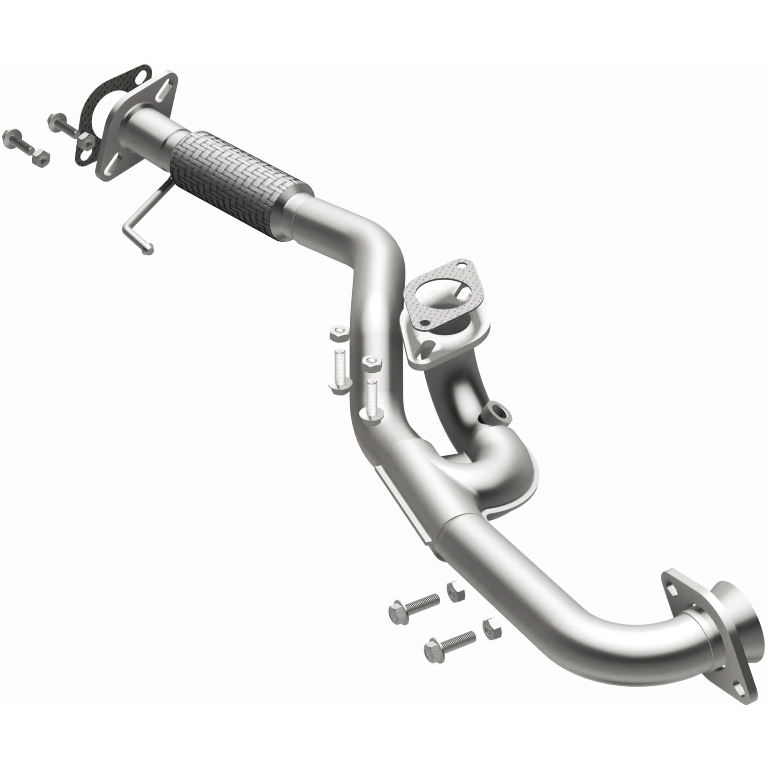 Replacement BRExhaust Front Pipe Kit 107-0011: Direct-Fit, Compatible with 05-08 Escape, Mariner, Tribute 2.3L, 3.0L