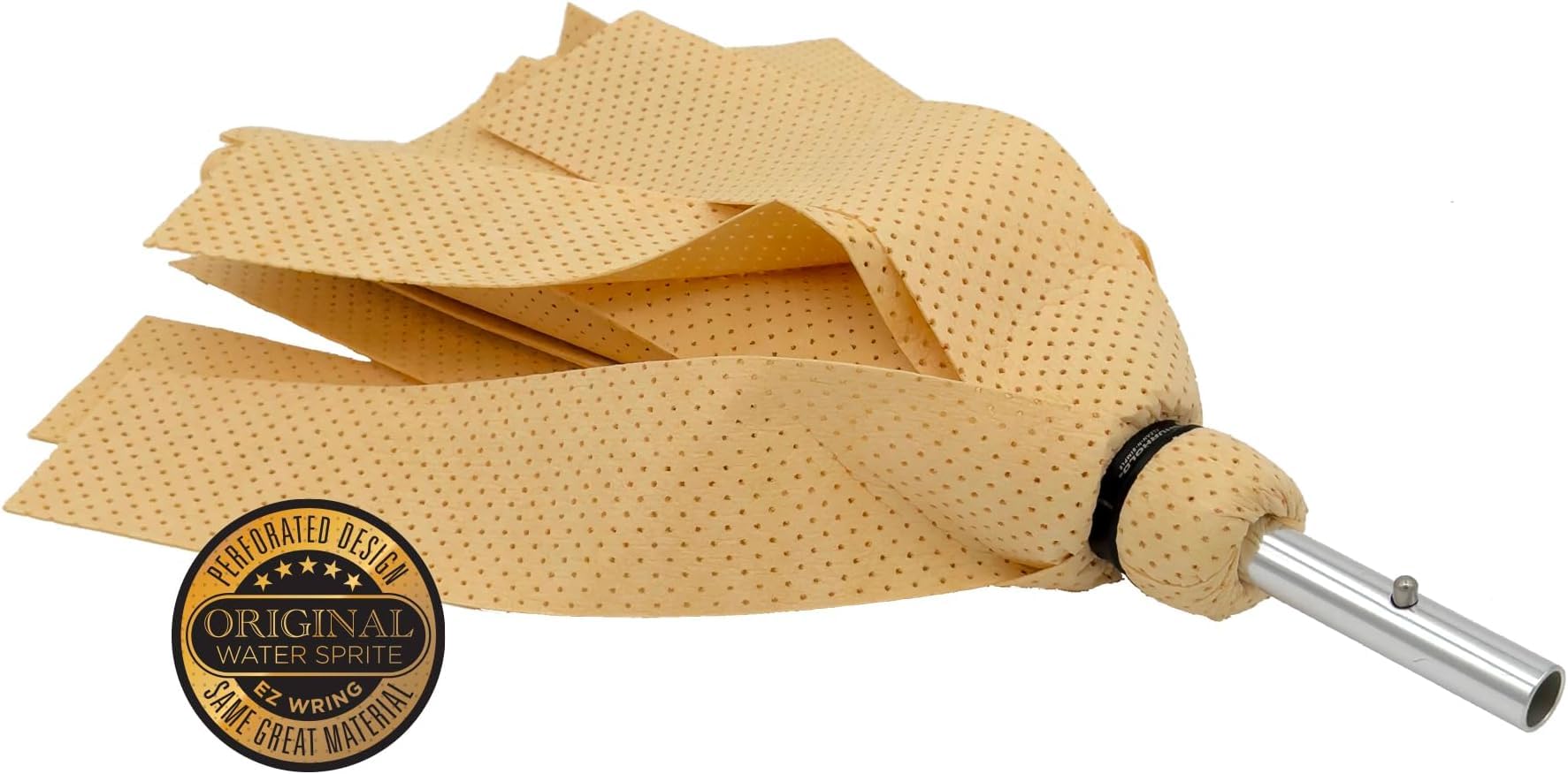 Deluxe Water Sprite SHURHOLD Heavy Duty Mop with Highly Absorbent 2 7/8" Wide PVA Strips, Attachable to All Handles