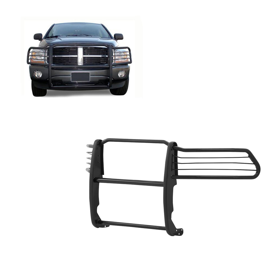 Bumper Guard Black Horse Grille brush Modular Compatible with 1994-2001 Dodge Ram 1500|1994-2002 Dodge Ram 2500|1994-2002 Dodge Ram 3500-17DG100MA