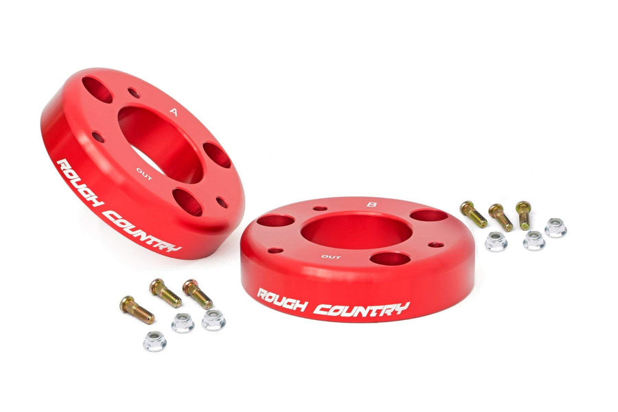 Rough Country 2" Leveling Kit | Anodized Red for 2009-2013 Ford F-150 - 568RED