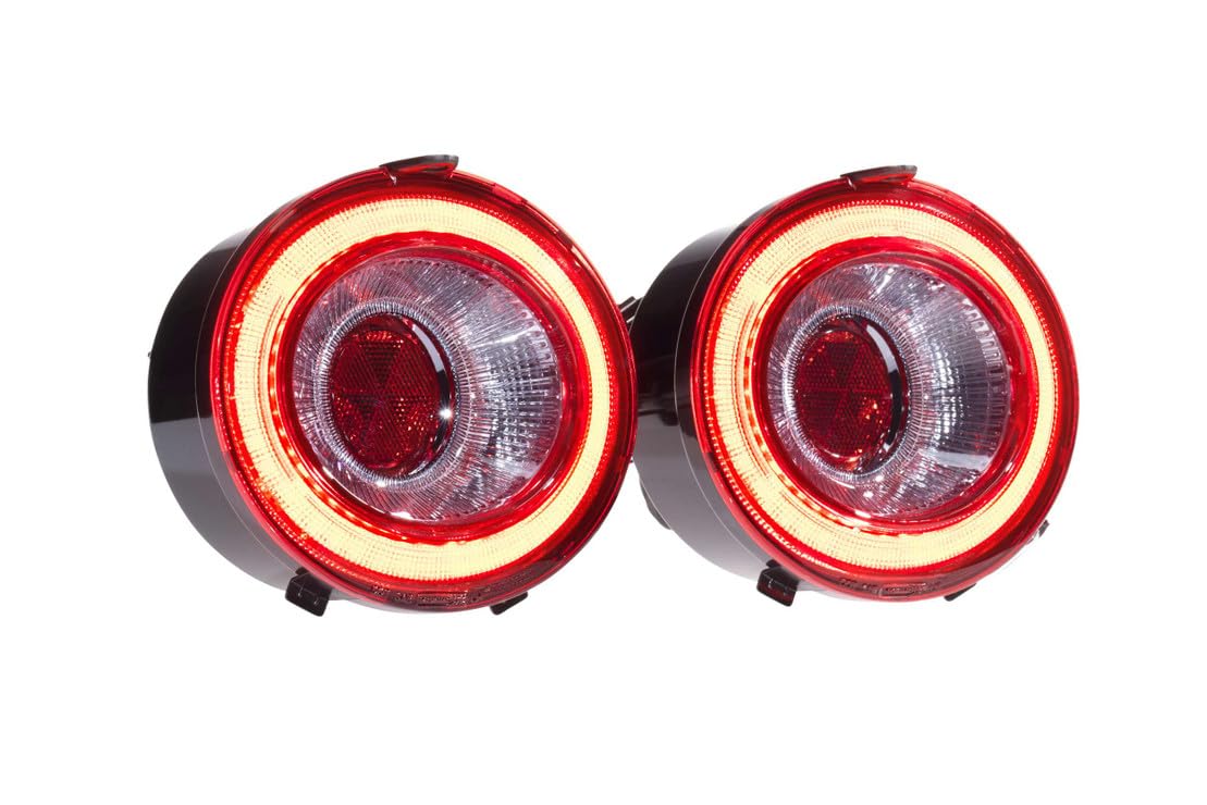Morimoto XB LED Taillights Chevrolet Corvette Fits 05-13, Plug and Play Taillight Assemblies (Red)