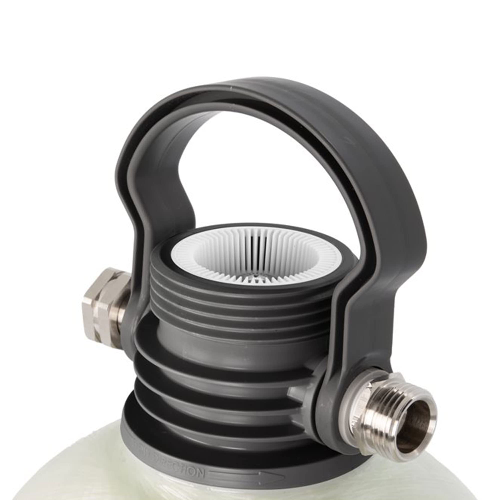 Camco Portable Water Softener TastePURE | Reduces The Hardness of Your RV or Boat's Water | Features a Compact Design (40655)