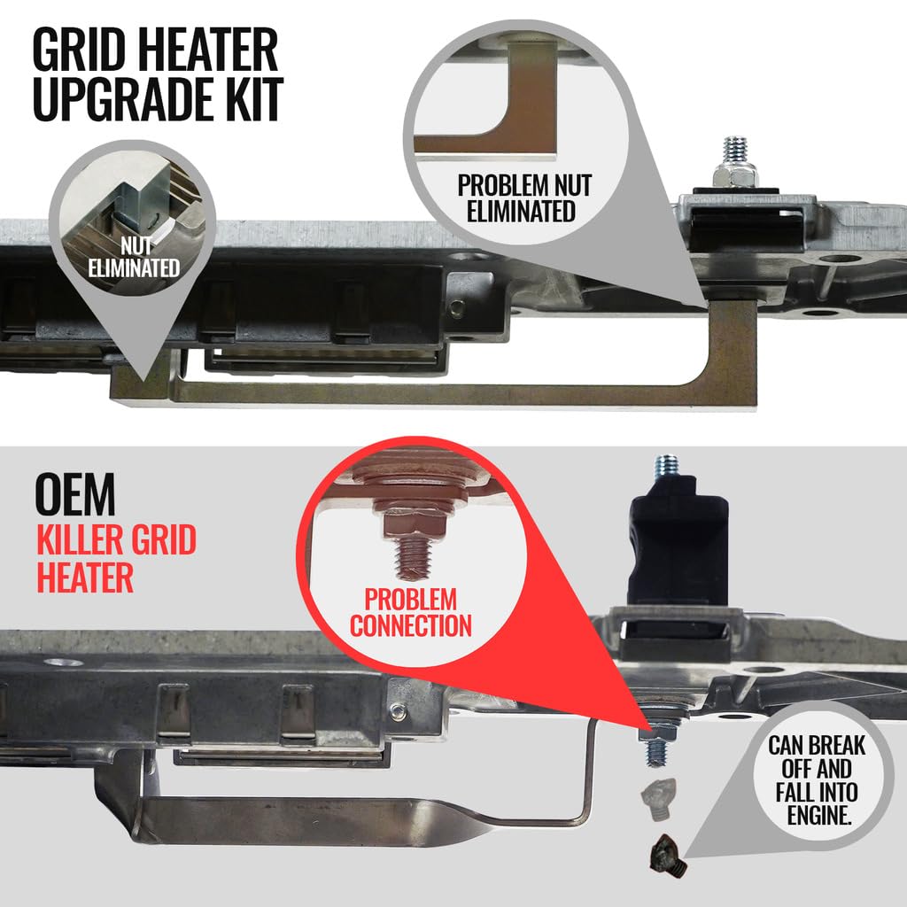 11-24 Dodge (Ram) BD Diesel 2500/3500 6.7L Cummins Killer Grid Heater Upgrade Kit