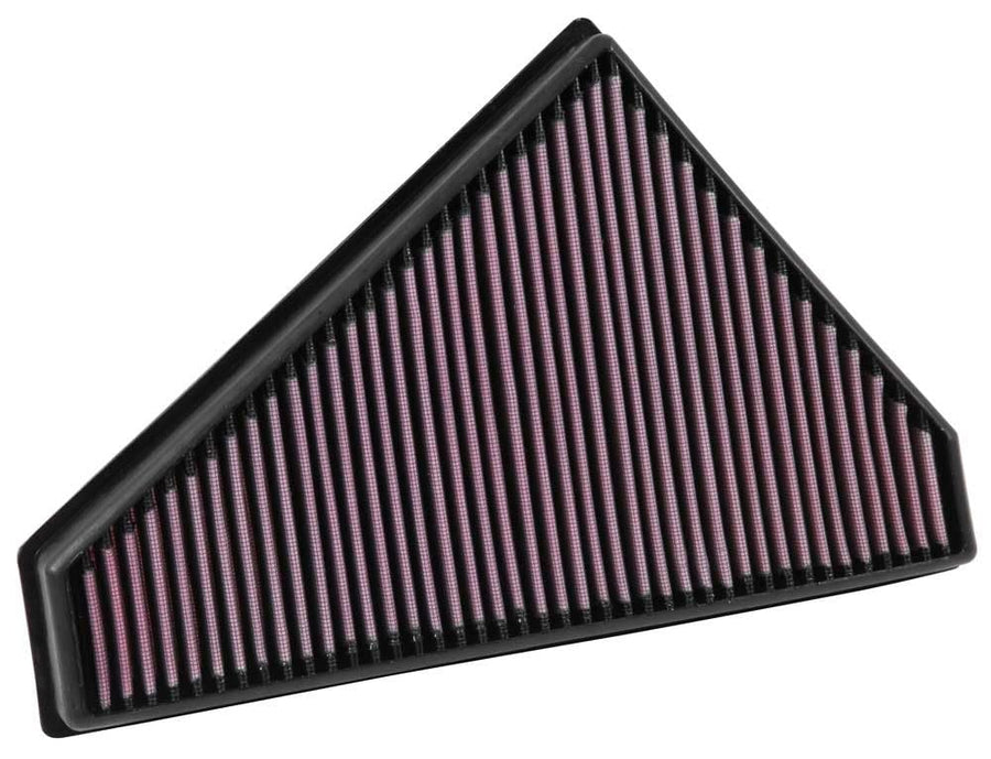 K&N Engine Air Filter: Washable, Increase Power & Acceleration, Premium, Replacement Car Air Filter: Compatible with 2014-2019 JAGUAR (F-Type), 33-3021