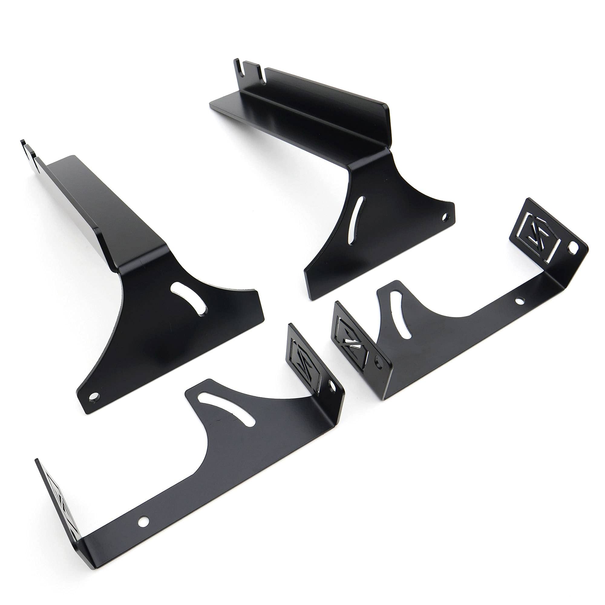 ZROADZ Black Z382051 Rear Bumper LED Light Bar Mounting Bracket 2007-2013 CHEVROLET SILVERADO 1500