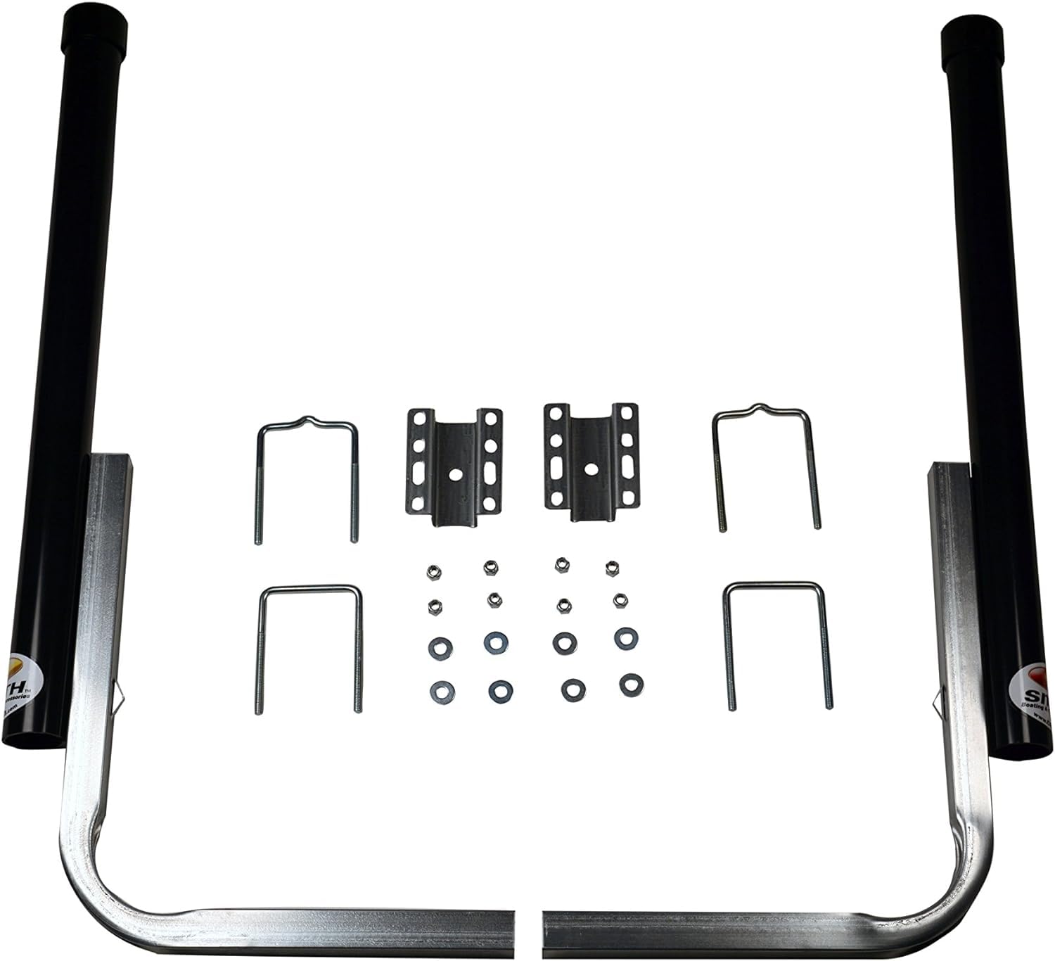 Trailer PVC Boxed Post Guide-On - CE Smith - Sturdy Boat Trailer Accessories & Replacement Parts - 40" - Black (27626)