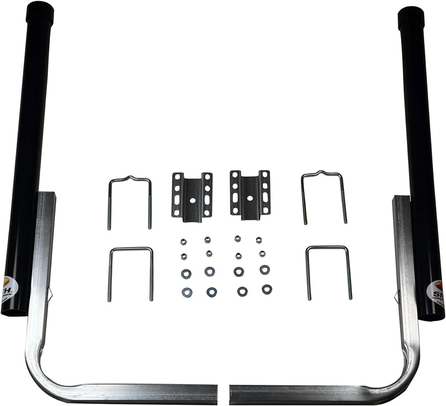 Trailer PVC Boxed Post Guide-On - CE Smith - Sturdy Boat Trailer Accessories & Replacement Parts - 40" - Black (27626)