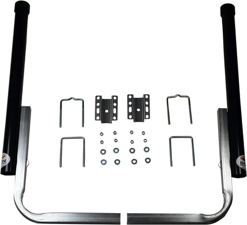 Trailer PVC Boxed Post Guide-On - CE Smith - Sturdy Boat Trailer Accessories & Replacement Parts - 40" - Black (27626)