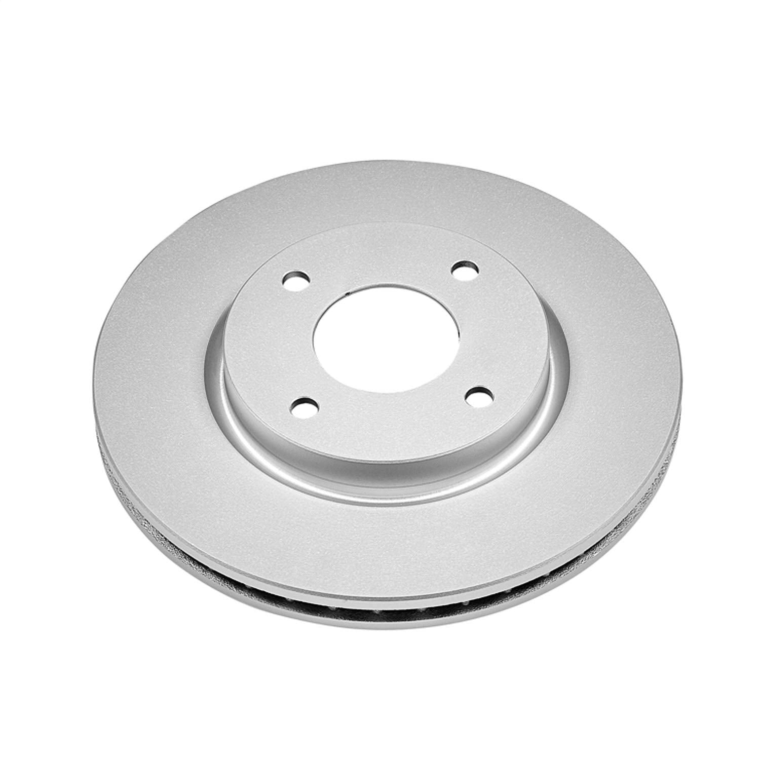 Power Stop Front JBR1191EVC Evolution Geomet Coated Brake Rotor For Nissan Cube 2009-2014, Nissan Sentra 2007-2012, Nissan Versa 2007-2012 [Model Specific]
