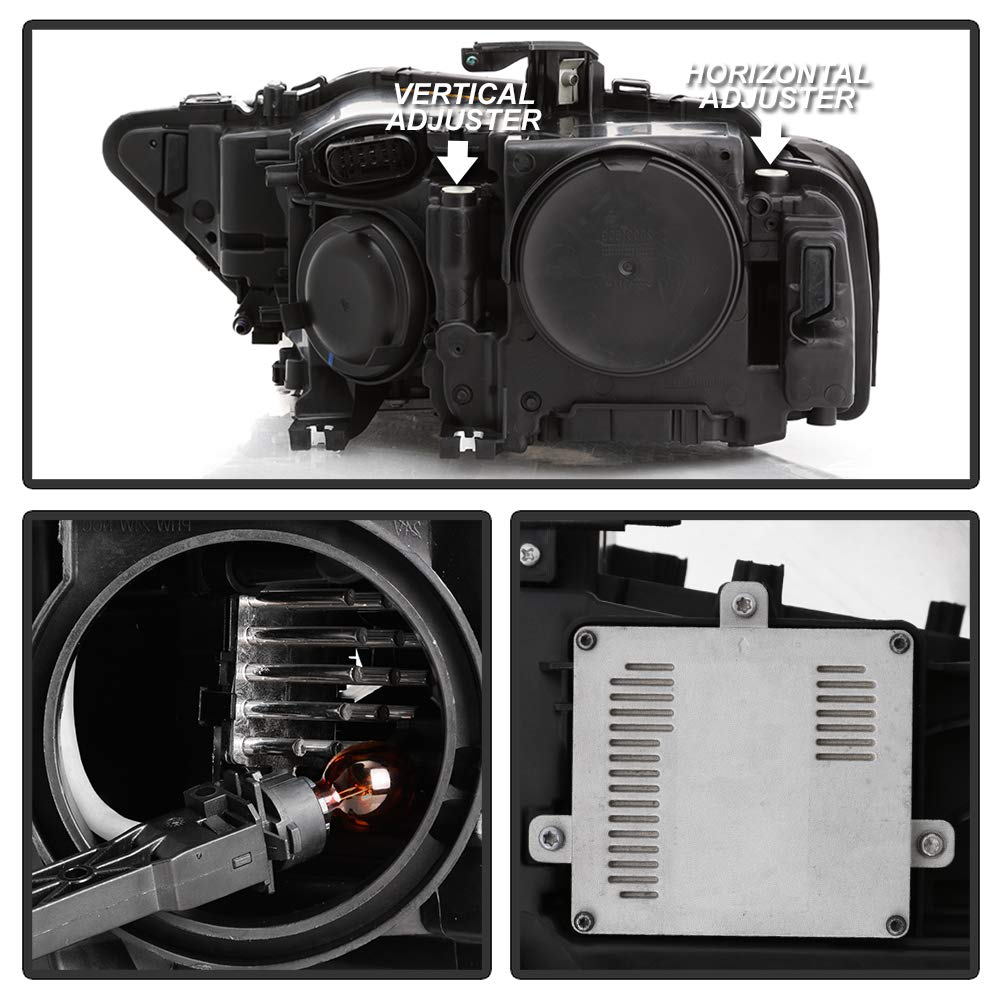 Projector Headlights Xtune (PRO-JH-AA412-HID-R) (OE)