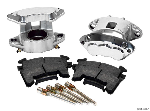 Polished D154 Front Caliper Kit