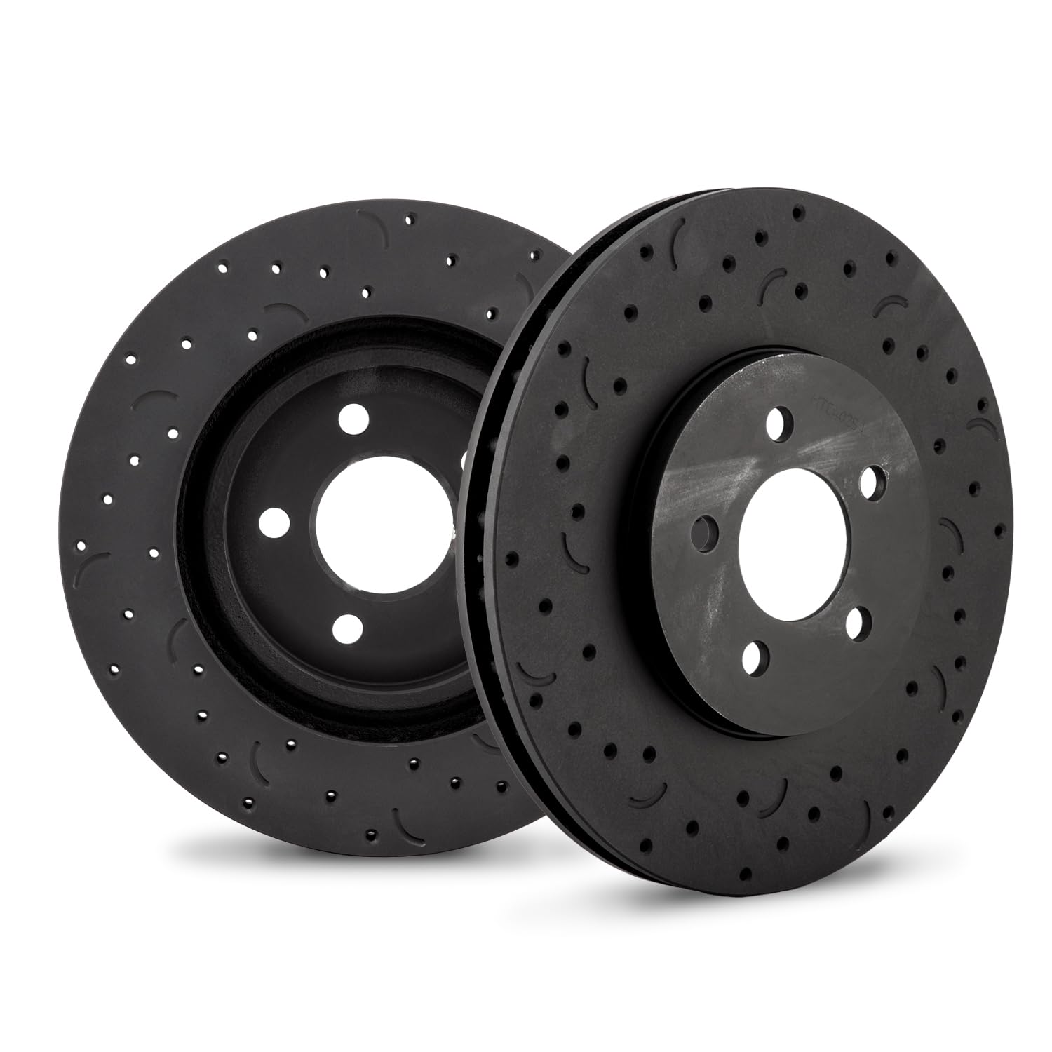 Hawk Performance Talon Rotors Cross-Drilled and Slotted HTC4025
