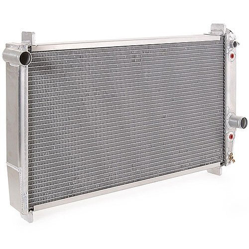 62015 BE Cool Direct-Fit Natural Finish Radiator for GM w/Auto Trans 82-92