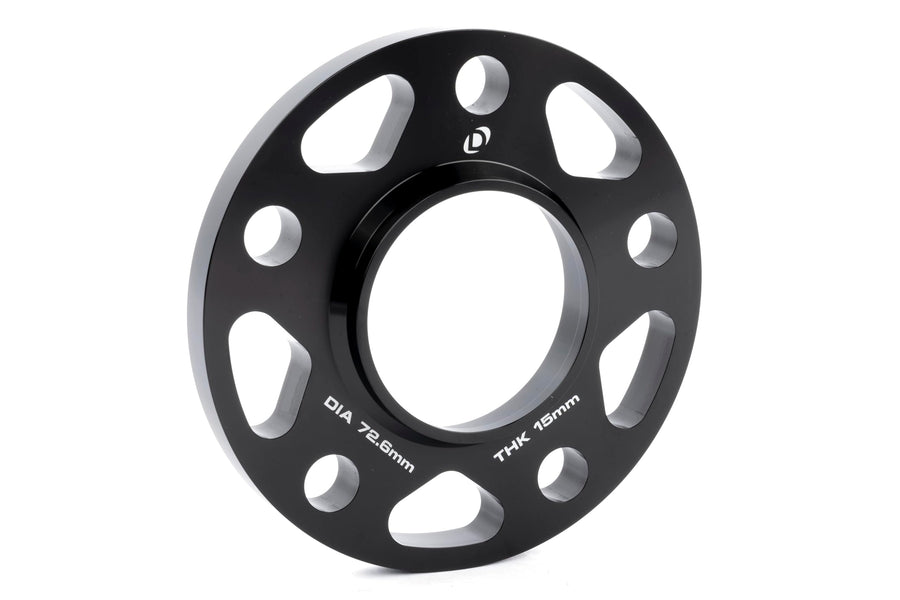 Dinan Wheel Spacers D210-2041 5x120 Bolt Circle - 72.6mm Center Bore - 15mm Thick - Pair