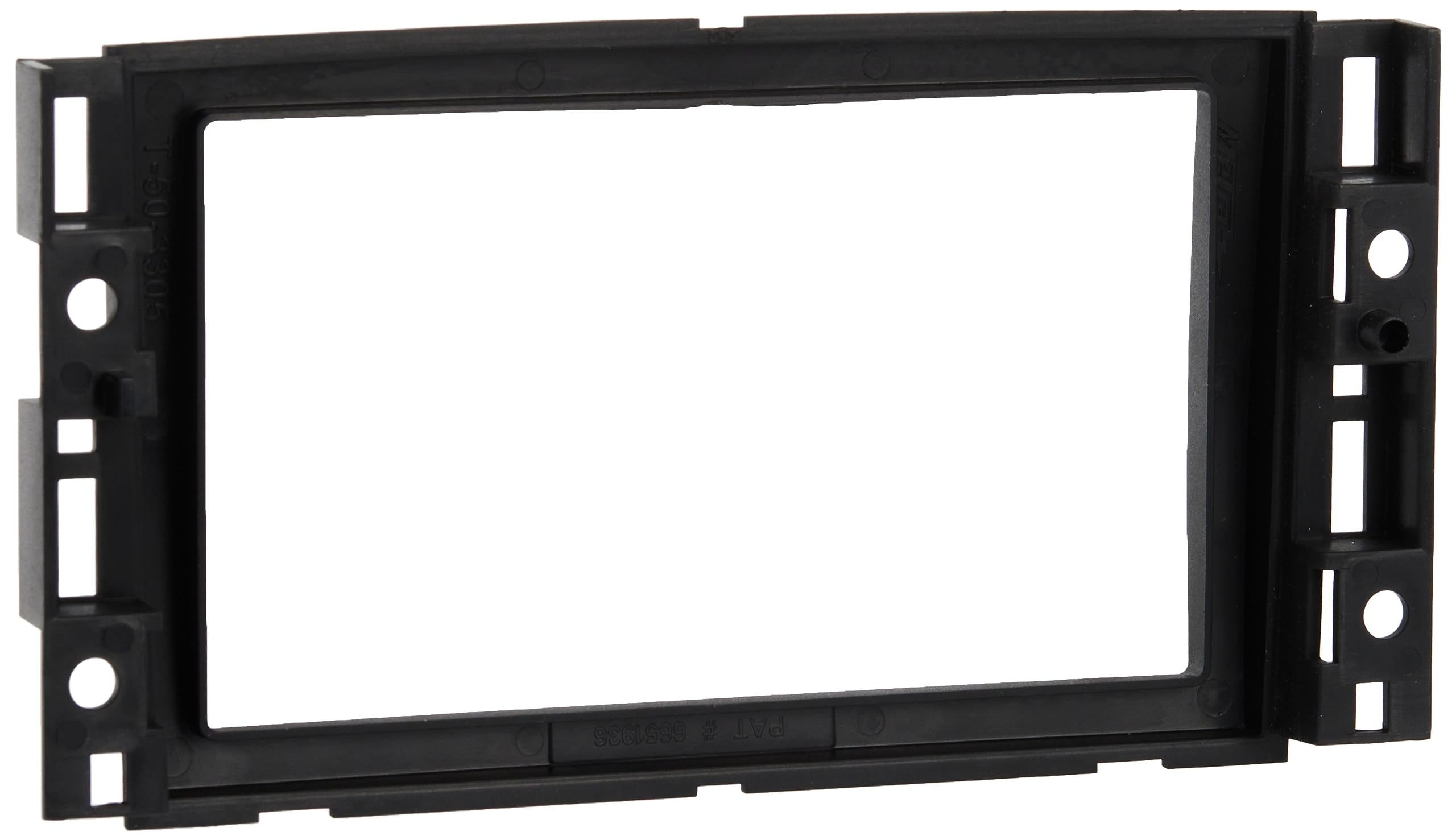 Metra Double DIN Installation Dash Kit 95-3305 for 2006-up Chevrolet Vehicles, Black
