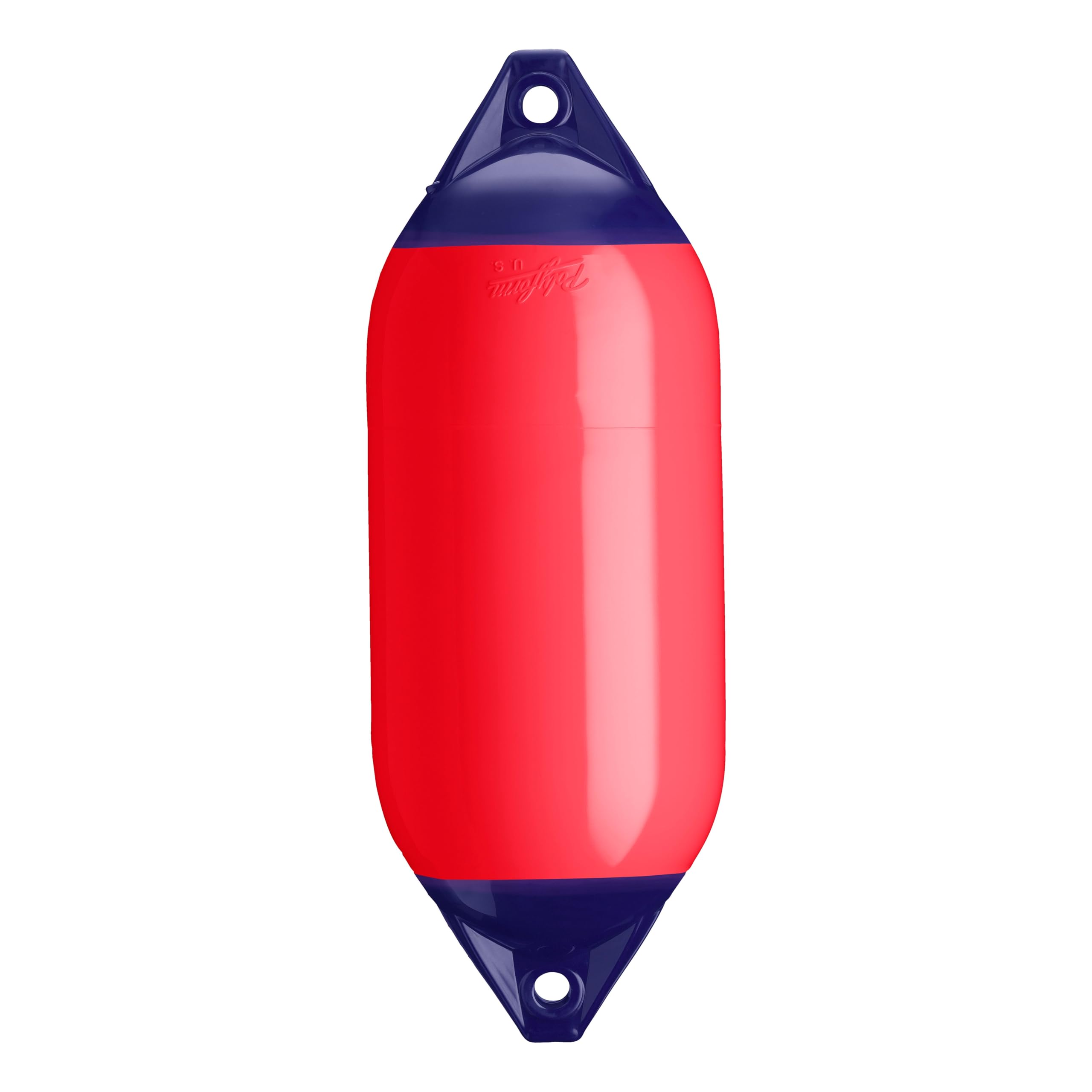 Polyform F-5 Boat Fender F-Series Standard Blue Ropehold - Red