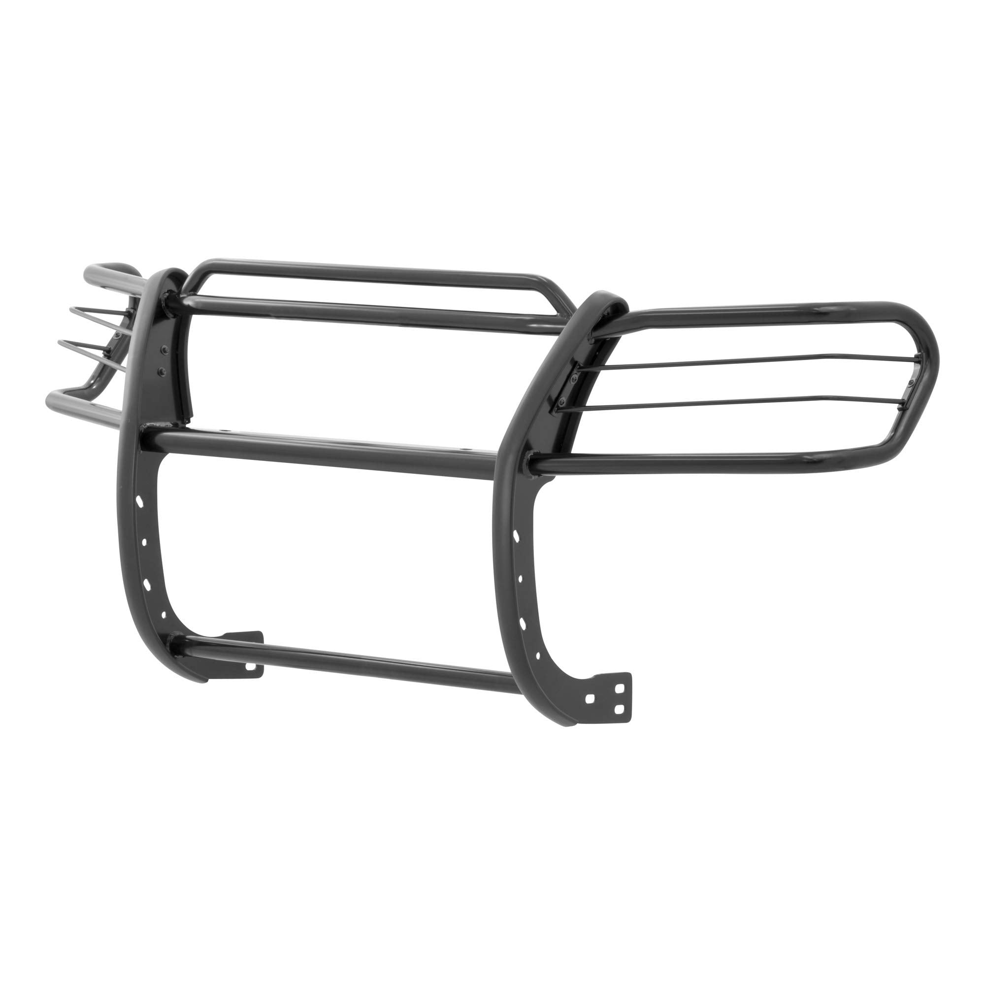 Black Steel ARIES 2043 1-1/2-Inch Grille Guard, No-Drill, Select Toyota Land Cruiser