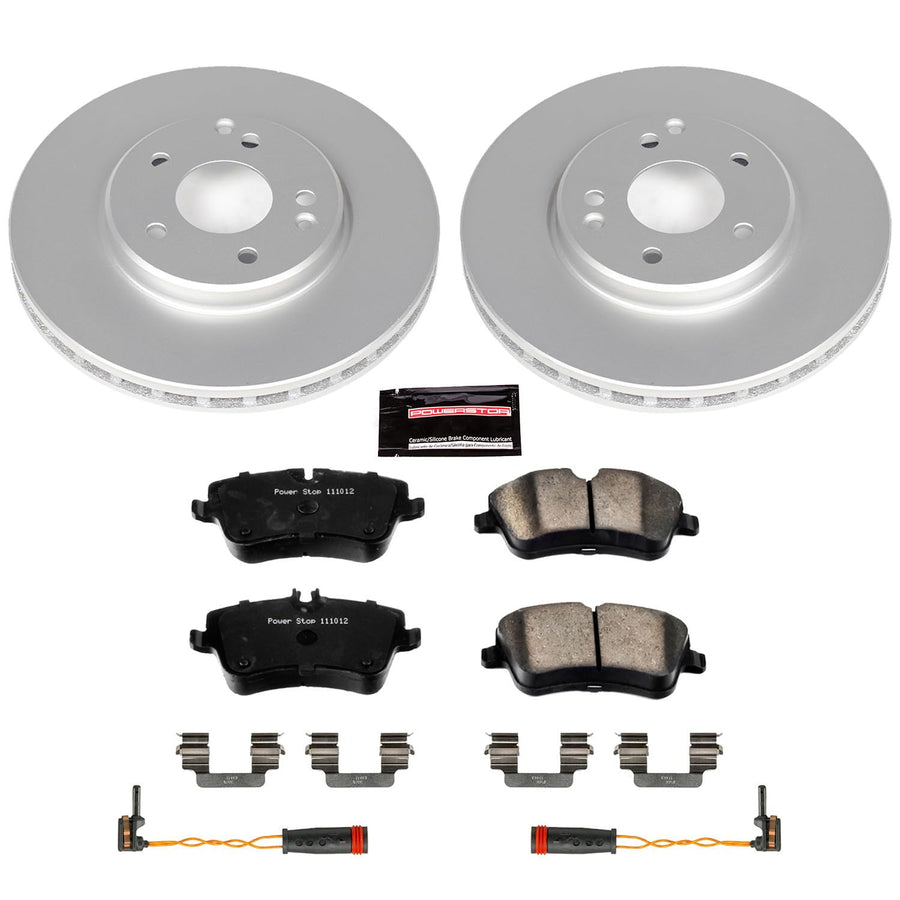 Front Power Stop Z23 Evolution Geomet® Coated Brake Kit CRK2925